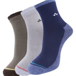 Dollar Multi Cotton Free Size Printed Socks - Pack of 3-32
