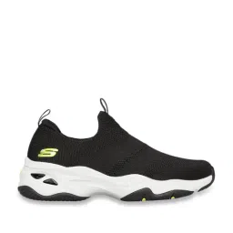 Skechers Women's D'LITES 4.0-PERFECT FLOW Black White Casual Slip On Shoe-image-44