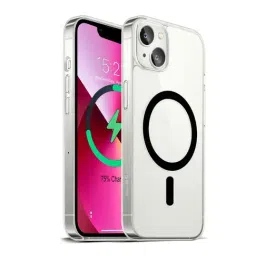 GRIPP Clear Mag-safe Shock Absorbent Protection Case for Apple iPhone 14 - Clear-16