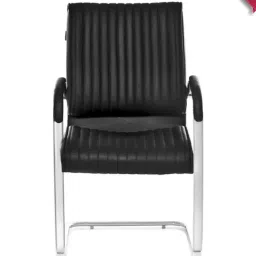 Adiko Systems Black Designer Cantilever Chair-image-94