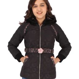 Cutecumber Kids Black Solid Full Sleeves Jacket-image-65