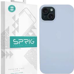 Sprig Liquid Silicone Magnetic Back Cover for Apple iPhone 15 (Blue)-image-71