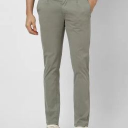 Van Heusen Grey Cotton Regular fit Solid Jeans-picture-13