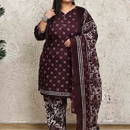 Rajnandini Women Floral Printed Regular Kurti with Salwar & With Dupatta-picture-29