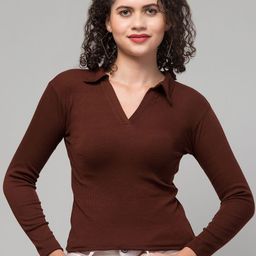STYLE PREZONE Applique Shirt Style Top-image-13