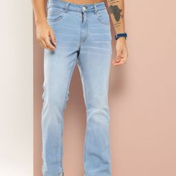 Harvard Men Bootcut Light Fade Stretchable Jeans-picture-9