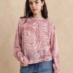 RAREISM Multi Cotton Blend Printed Long Sleeves Top-image-62