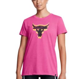 UNDER ARMOUR Pink Printed Sports T-Shirt-image-50