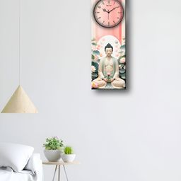 OLIVE TREE White & Black Printed Rectangular Shaped Contemporary Wall Clock-10