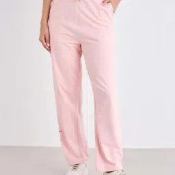 Styli Pink Straight Fit Trackpants-picture-10