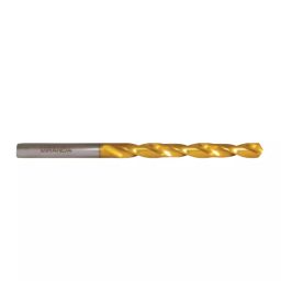 MIRANDA TOOLS HSS Drill Tin Coated Parallel Shank Jobber Series Type N 118° (IS 5101 / DIN 338), Size 9.25 mm (Pack of 10)-picture-0