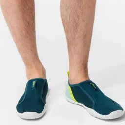 SUBEA By Decathlon Men's Petrol Blue Slip-On Shoes-image-0