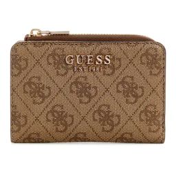 Guess Latte Logo Printed Laurel Card Case-image-40