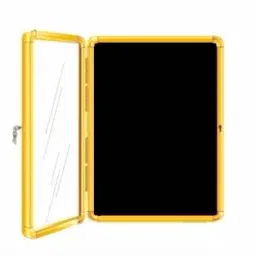 Alkosign AGB/P/C 6090 Black Color Astra Grooved Felt Covered Notice Board 600 mm x 900 mm-picture-9