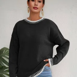 Mast & Harbour Women Full Sleeves Pullover Sweater-picture-8