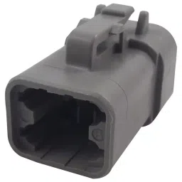 DEUTSCH - TE CONNECTIVITY AUTOMOTIVE HOUSING, PLUG, 4POS, 25A, DTP06-4S-C015-picture-11