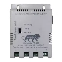 Zysk Power Supply for for CCTV Security Bullet & Dome Camera White-30