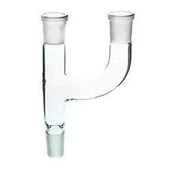 ABGIL ABG194 Borosilicate Glass Three Way Claisen Adapter Socket (B-40) Cone (B-55) image 1