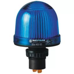 Werma Beacon EM 206 Series Blue Steady 12-48 V AC/DC Panel Mount Incandescent LED Bulb IP65, 206.500.00-image-26