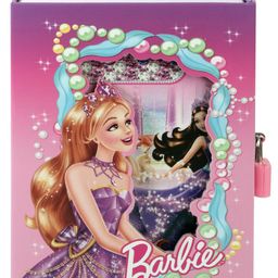 Asera Barbie Lock Diary Pink - 38 Pages-image-41