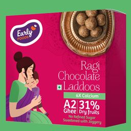 Early Foods Ragi Chocolate Laddoos - 250g-image-91