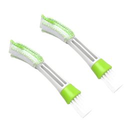 COZY VIBES Multipurpose Microfibre Double Sided Car AC Vent Cleaning Brush, Blinds, Keyboard-PACK OF 1-COLOR MAY VARY-picture-45