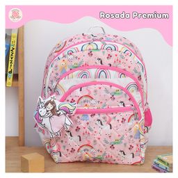 Rosada Princess Light Weight Durable School Bag with Comfortable Cushion Padding, Waterproof Trendy and Spacious Kids Backpack, Unisex Stylish Bag for Kids Boys and GirlsLarge (Height 17 Inches)-image-72