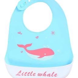 Chinmay Kids Light Weight, Waterproof, Easy-Wipe Unisex Silicone Baby Bib for Feeding & Weaning-picture-25