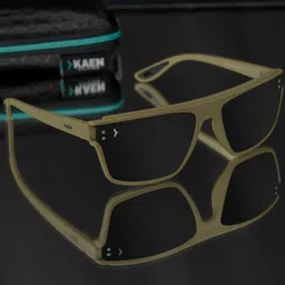 Eyewearlabs Wayfarer Sunglasses with Polarised and UV Protected Lens EWLKASKnoxC2EWL-4