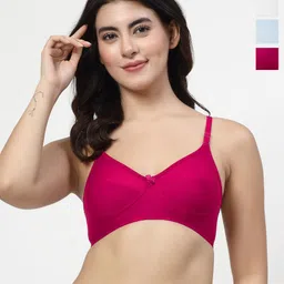 LILY Women Pack Of 4 Bra Full Coverage-picture-37