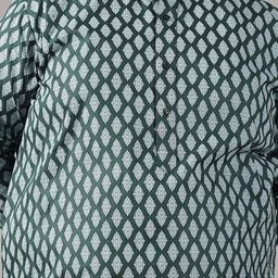 SOJANYA PLUS Men Bandhani Printed Regular Kurta with Churidar image 5