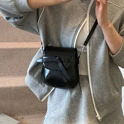 StyleCast x Revolte PU Structured Shoulder Bag image 2