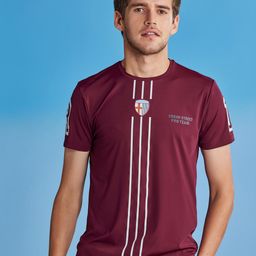 Red Flame Men Striped T-shirt-image-9