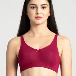Jockey Beet Red Non Padded Non Wired FE41 T-Shirt Bra-picture-35