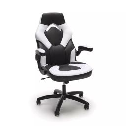 Caddy MISG20 Black & White PU Leatherette Office Chair-image-58