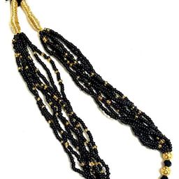 NIKYANKA Gold-Plated Artificial Stones and Beads Beaded Necklace-7