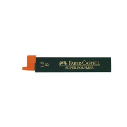 Faber-Castell 1 mm Super-Polymer Fineline Orange Pencil Leads - B (12 Pcs)-image-32