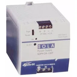 SOLAHD Ac-Dc Converter, Din Rail, 1 O/P, 4.2A, 24V, SDP4-24-100RT-10
