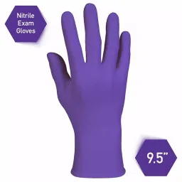 Kimberly-Clark Kimtech 9.5in (M) Food Grade Purple Nitrile Exam Gloves,KC-55082(Pack of 100 Pcs)-41