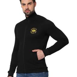 Jack & Jones Black Slim Fit Sweatshirt-image-75