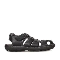 Hush Puppies by Bata Men's Black Fisherman Sandals-picture-39