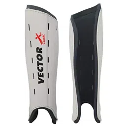 Vector X Classic White Shinguard (S)-19