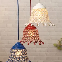 Homesake Multicolor Crystal Pendant Ceiling Light-39