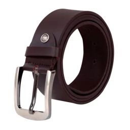 Leather World Brown Casual Leather Belt for Men-image-99