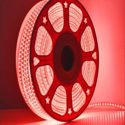 SPARK WORLD Red Plastic LED Rope Light image 1