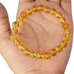 Divine souvenirs Unisex Artificial Beaded Elasticated Bracelet-45