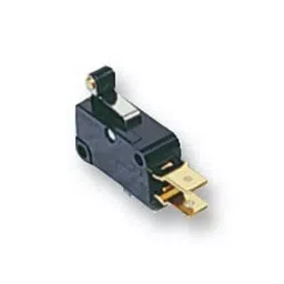 OMRON MICROSWITCH, 16A, SHORT ROLLER, V-165-1C5-36