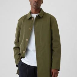 GAP Green Regular Fit Solid Coats-image-22