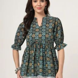 Style Quotient Women Navy Printed Tunic-53