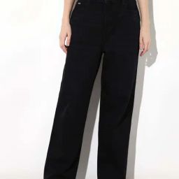 Only Black Cotton Straight Fit Jeans-picture-7